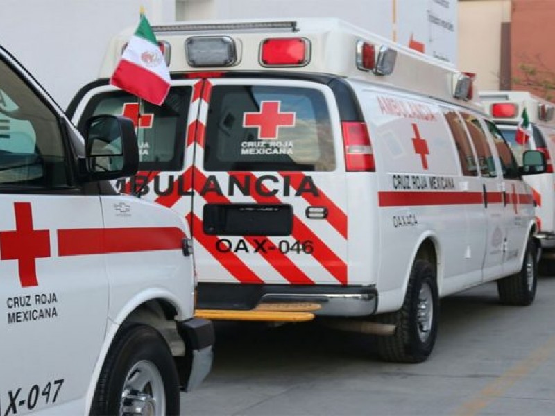 Cruz roja con pocas ambulancias operando por desabasto
