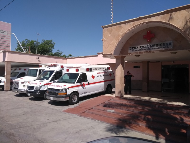 Cruz Roja de Gómez Palacio sin recursos