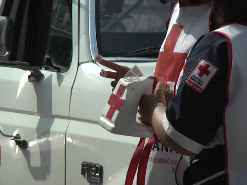 Cruz Roja de Tuxpan inicia boteo por Colecta Estatal