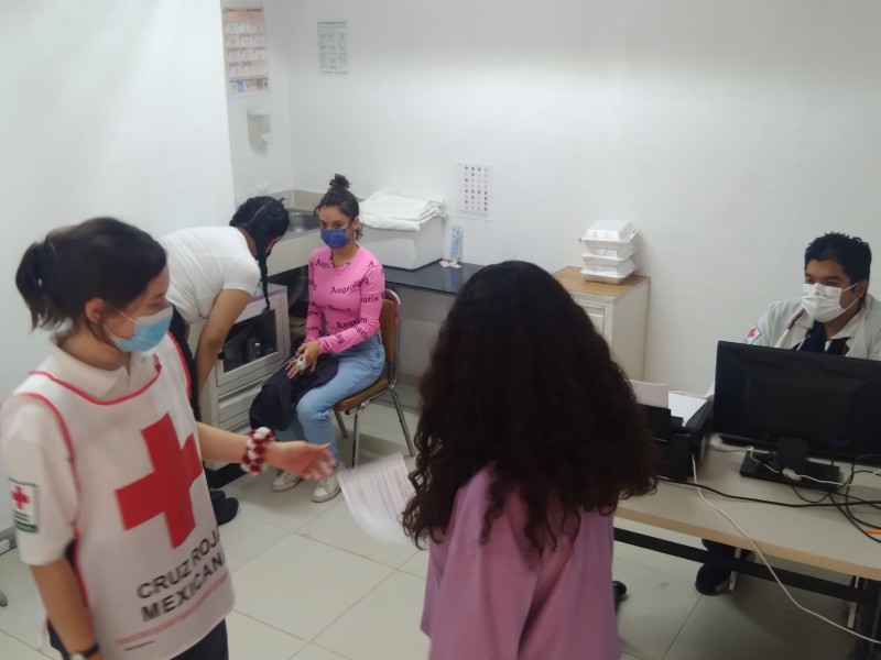 Cruz Roja emite 900 certificados médicos por día