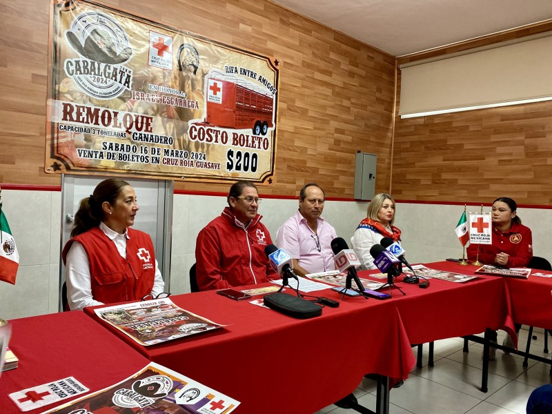 Cruz Roja Guasave invita a participar en la séptima cabalgata