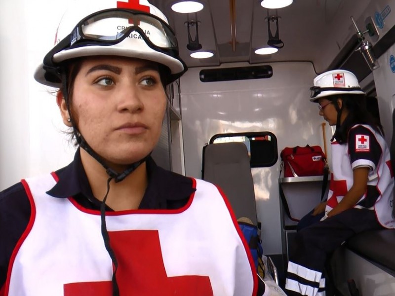 Cruz Roja realizo simulacro como parte de capacitacón