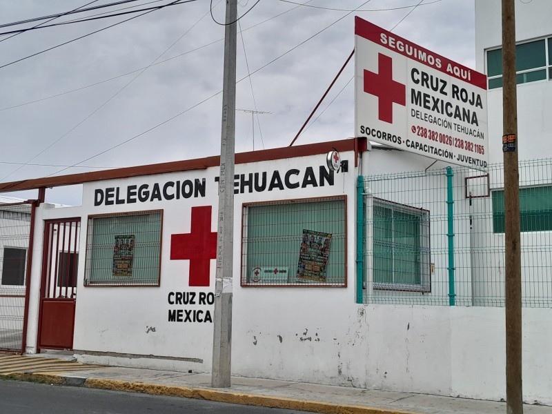 Cruz Roja recibe víveres para damnificados de Guerrero