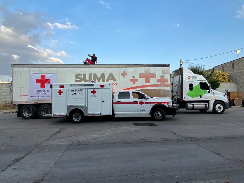 Cruz Roja Salamanca envía unidad de rescate a Guerrero