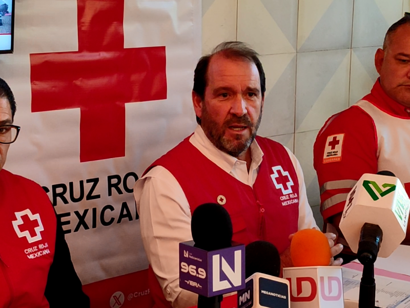 Cruz roja Sinaloa anuncia la preparación para la colecta anual