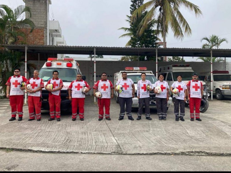 Cruz Roja Tuxpan realiza rifa con Causa