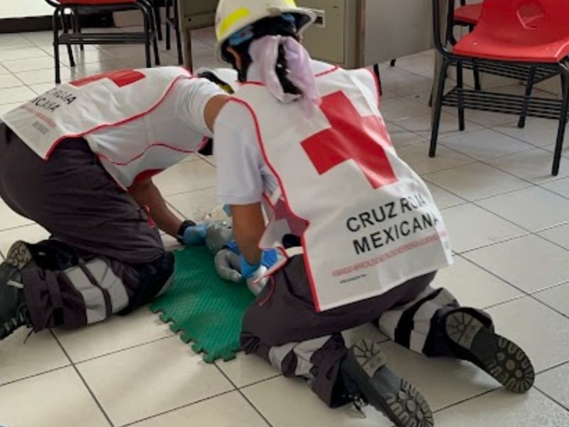 Cruz Roja Tuxpan realizará jornada de primeros auxilios