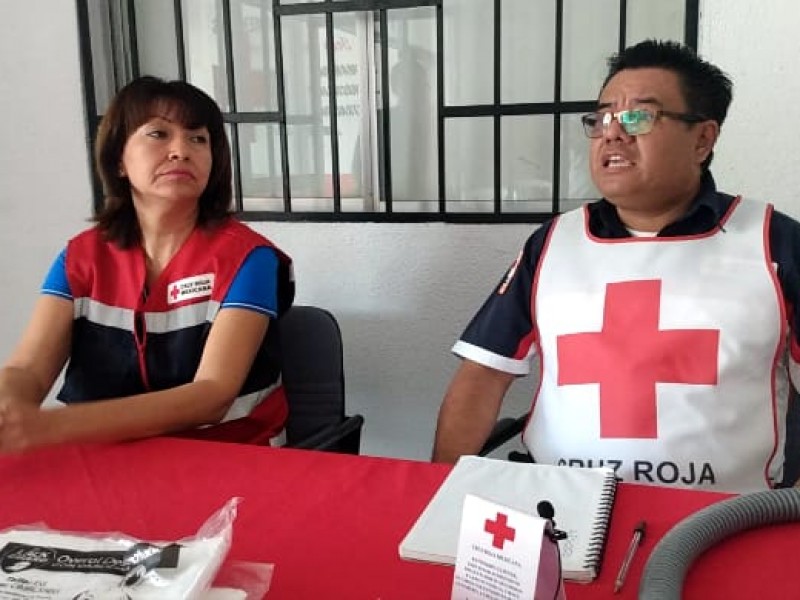Cruz Roja Zihuatanejo sin suficiente dinero para contingencia por Covid-19