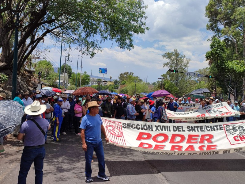 CTNE anuncian bloqueo en 4 accesos a Morelia esta semana