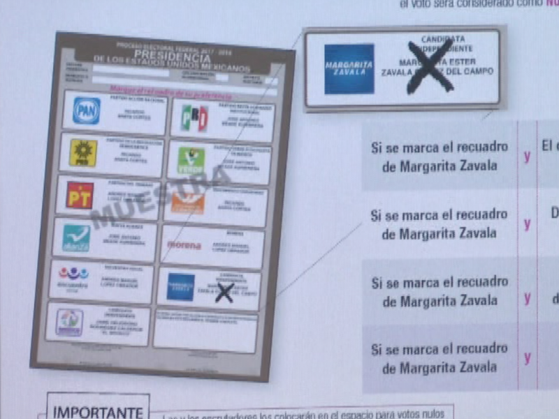 Cualquier sobrenombre o apodos valdrán para votar