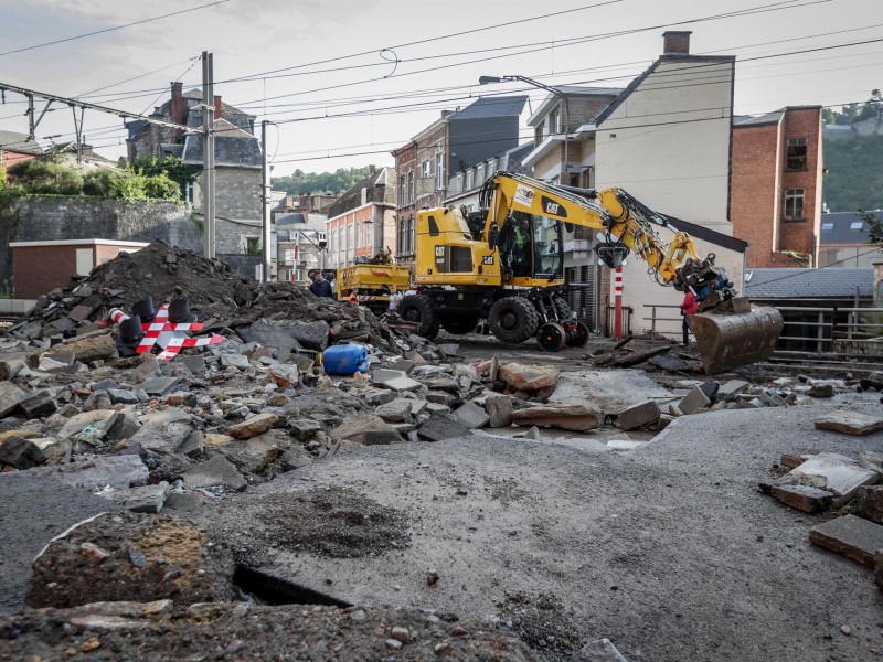 Cuantiosos daños materiales por tormenta en Bélgica