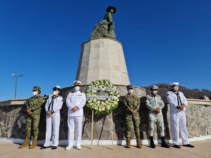 Cuarta Región Naval conmemora Aniversario del Día de la Marina