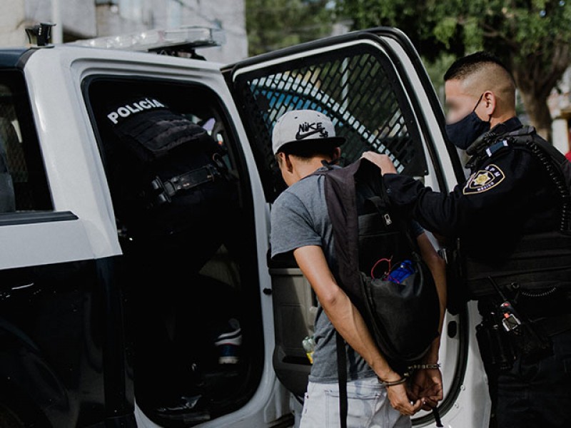 Cuatro detenidos tras cometer ilícitos