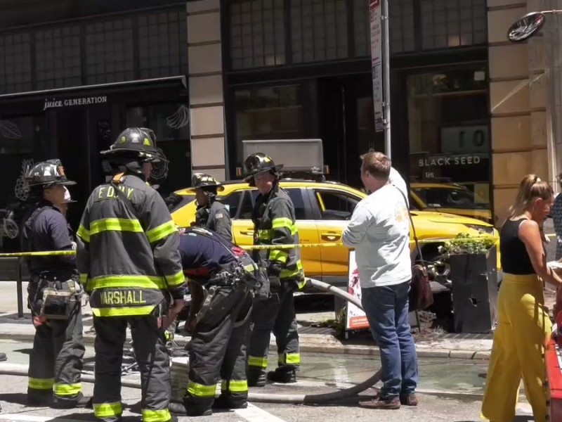 Cuatro heridos tras atropellamiento masivo en Nueva York