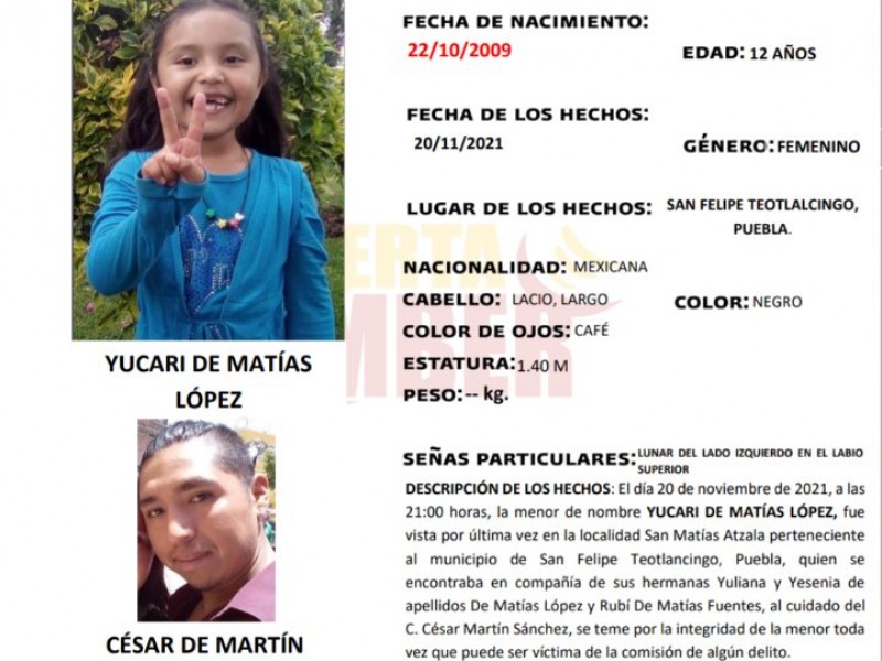Cuatro menores de edad desaparecen en Teotlalcingo