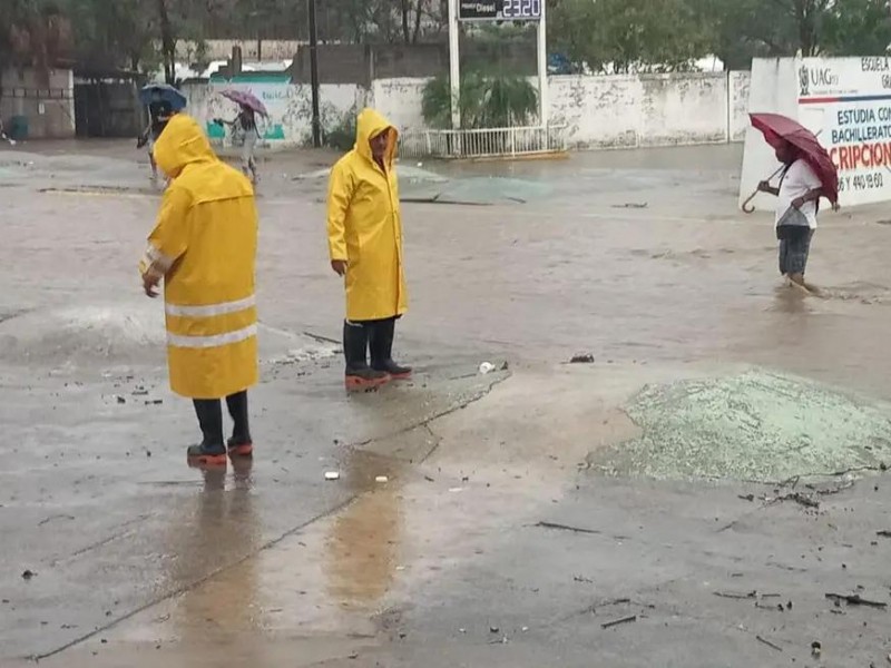 Cuatro municipios con afectaciones tras lluvias intensas del jueves