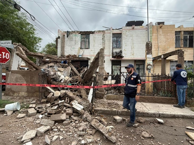 Cuatro reportes de derrumbes por lluvias  atendieron cuerpos de emergencia