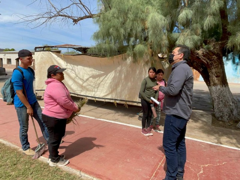 Cuauhtémoc Galindo visita municipios de la sierra de Sonora