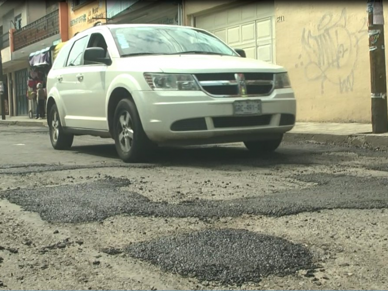 Cubierto al 90 por ciento programa de bacheo