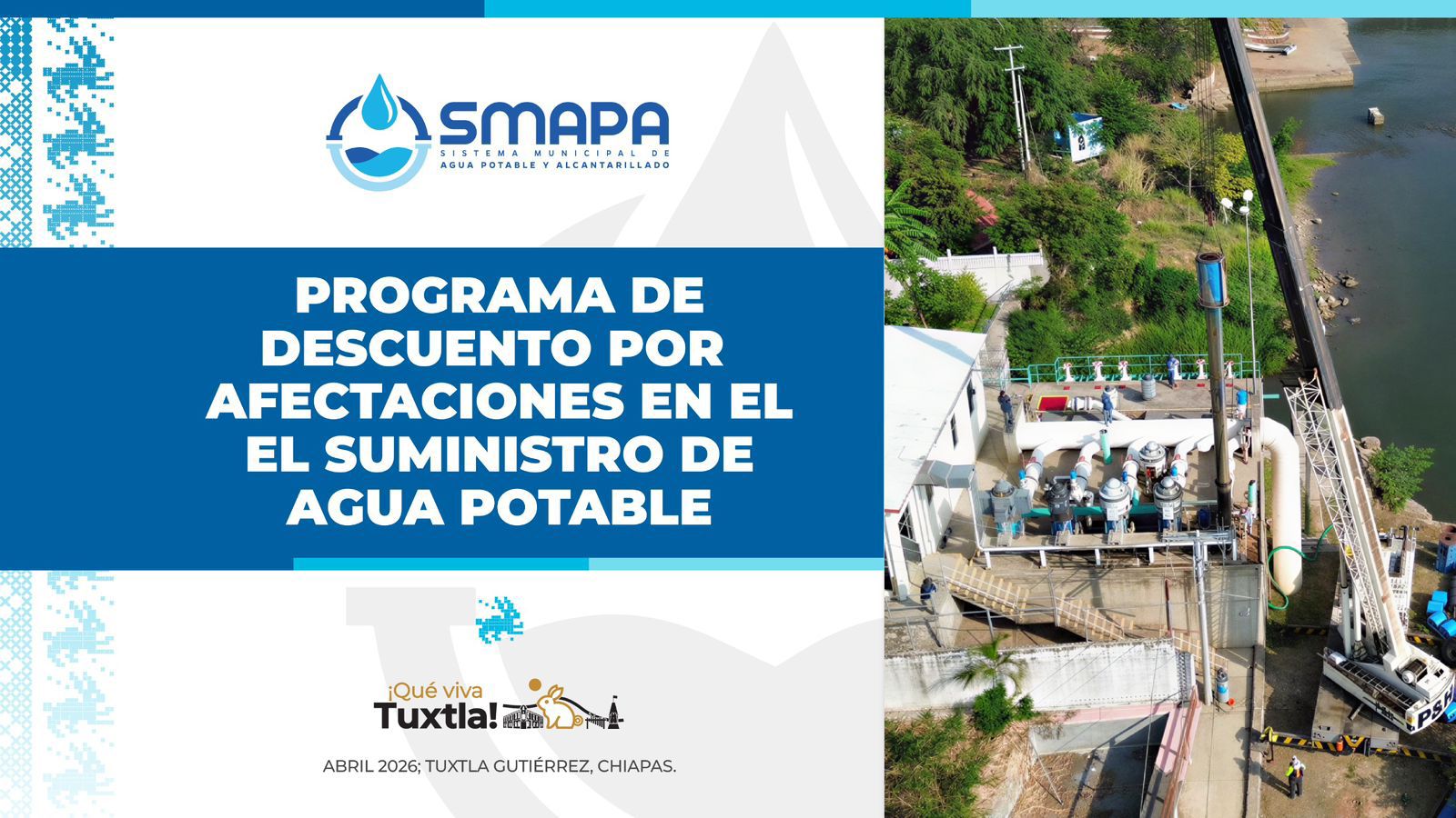 Anuncian descuentos por afectaciones en suministro de agua en Tuxtla ...