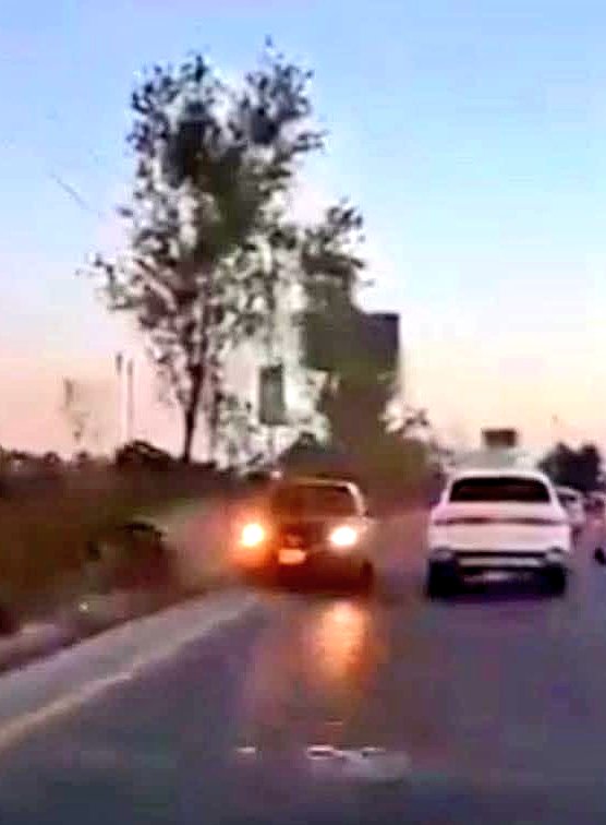 Conductor ebrio se mete en contrasentido y provoca choque múltiple en ...