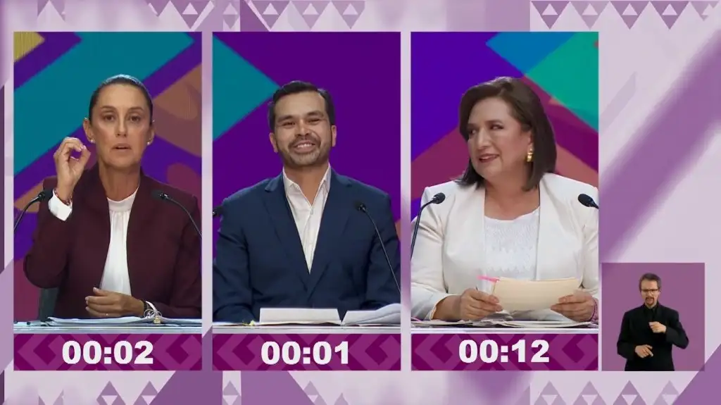 Elecciones 2024 ¿Quién ganó el primer debate presidencial?
