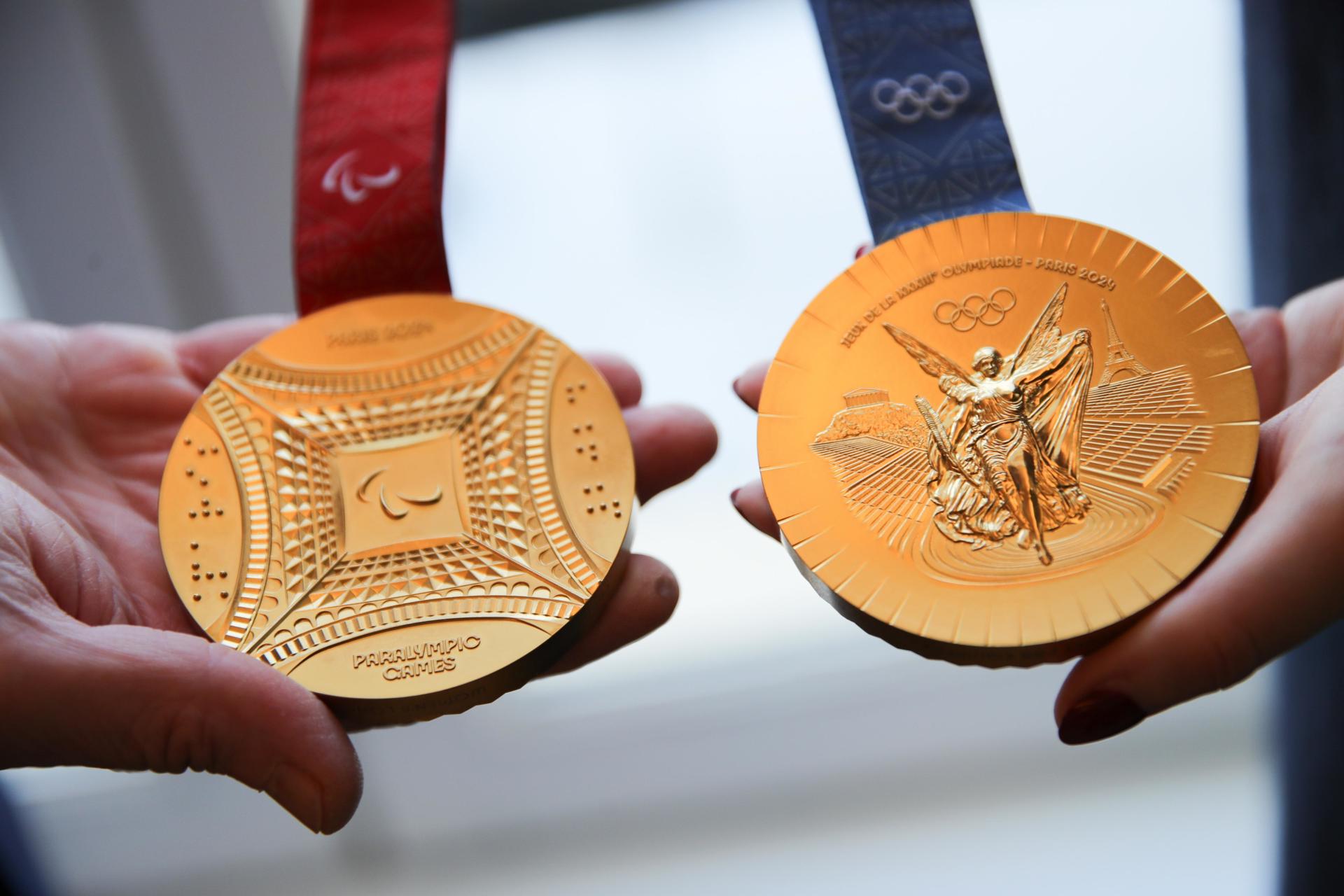 ¡Qué elegancia! Así son las medallas de París 2025