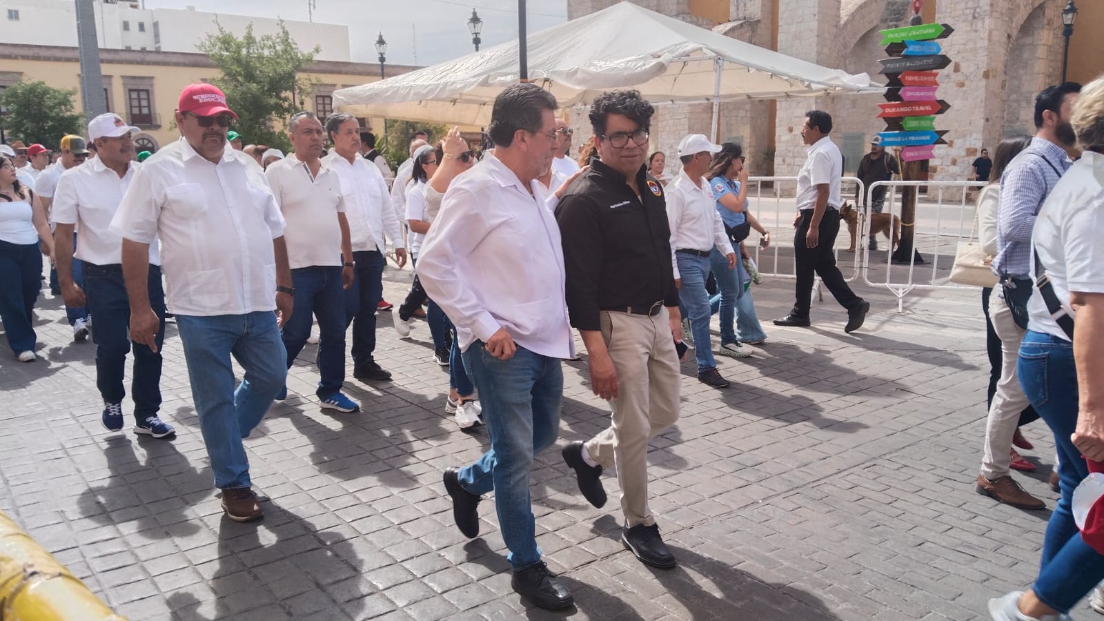 Se realiza desfile del Día del Trabajo con participación de sindicatos ...