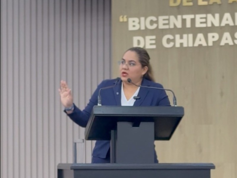 Cuestiona diputada del PAN en Chiapas recortes al Poder Judicial