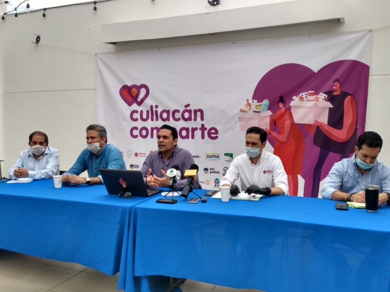 Culiacán Comparte ha entregado casi 30 mil despensas