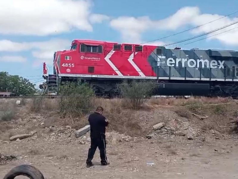 Culiacán: un tren impactó un vehículo en Pueblos Unidos