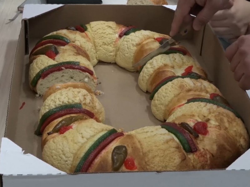 Culiacán vive la tradición de la rosca de Reyes