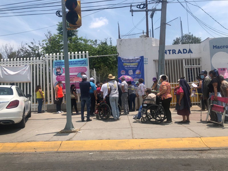 Culmina segundo día de vacunación para mayores de 60 años