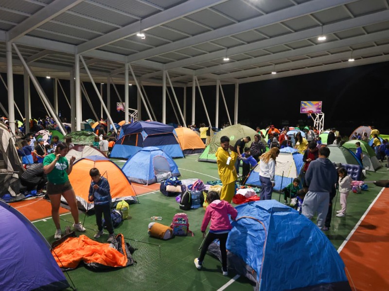 Culminan cursos de verano en Comude León con campamento nocturno