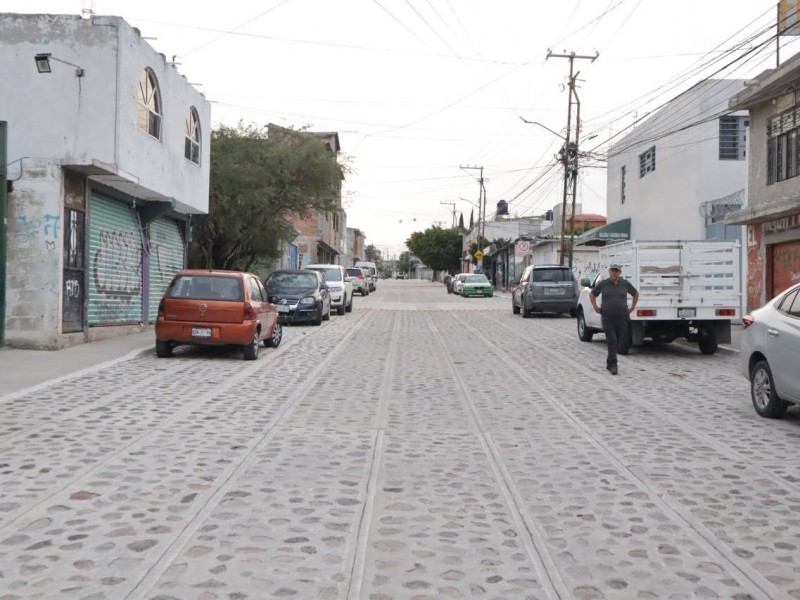 Culminan primera modernización  calle en Loma Bonita