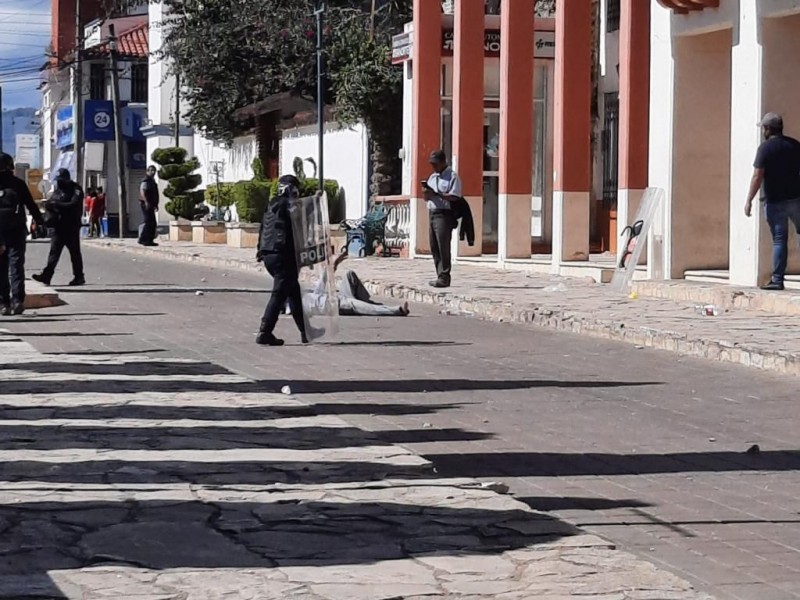 Culpa Ayuntamiento de Las Margaritas a CIOAC por atentado