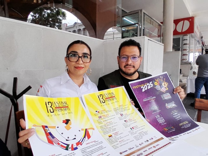 Cultura y tradición internacional llegan a Xalapa con el Festival Inspirarte