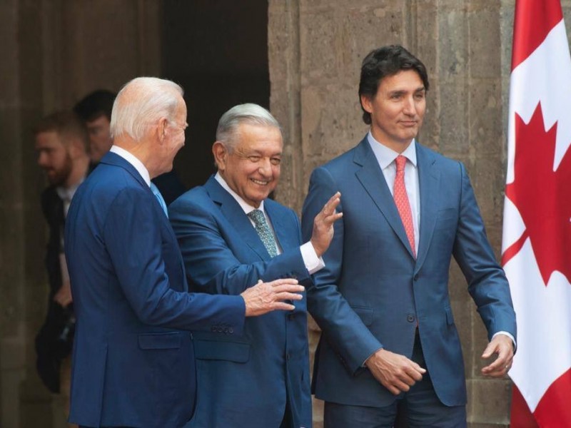 Cumbre: Obrador, Biden y Trudeau acuerdan fortalecer relaciones económicas