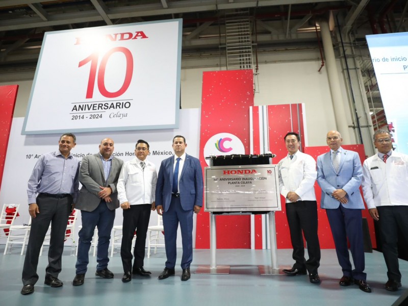 Cumple 10 años Honda en Guanajuato
