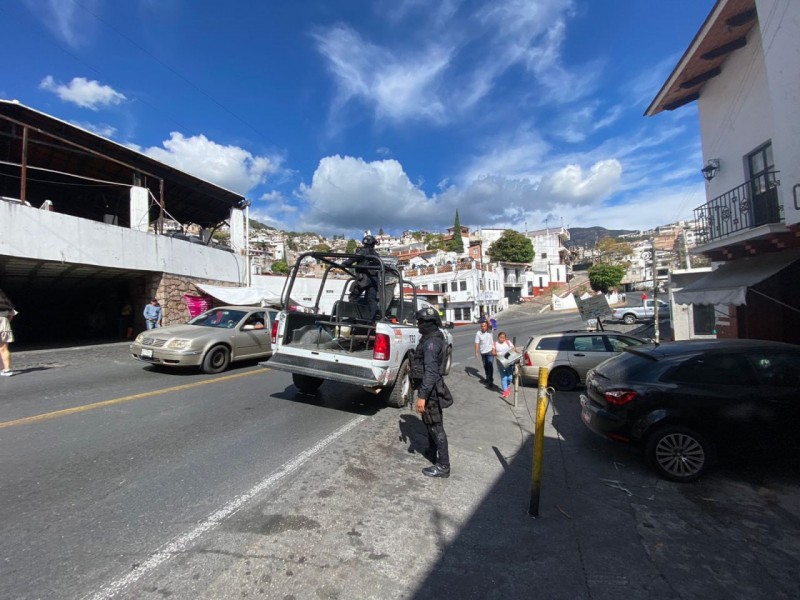 Cumple dos días paralizado el transporte en Taxco