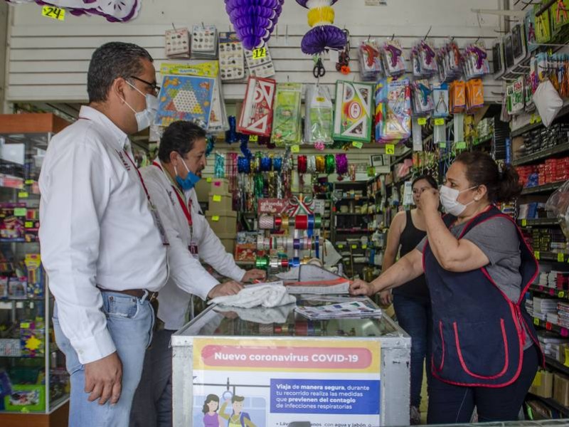 Cumplen comercios parcialmente protocolo de prevención del Covid-19