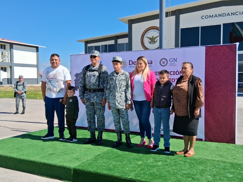 Cumplen su sueño, Jayden se convirtió en Guardia Honorario