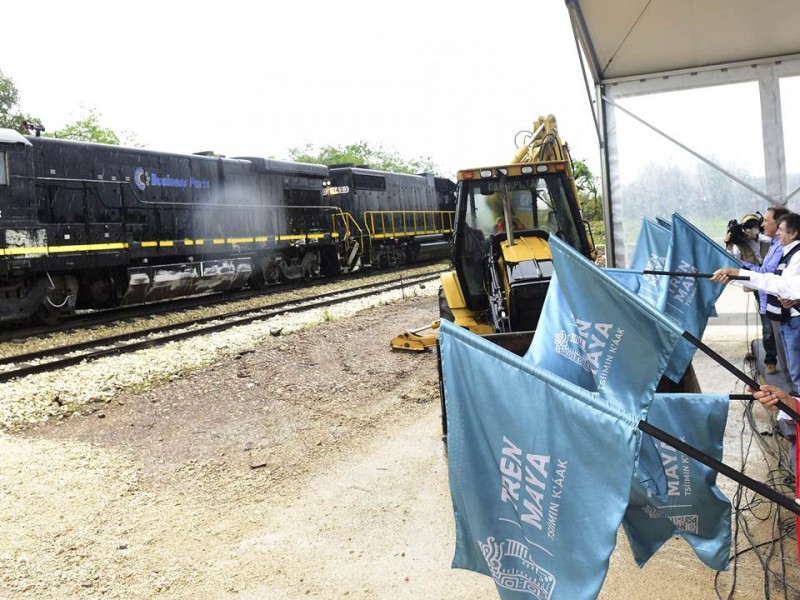 Da inicio las obras del tramo 3 del tren maya