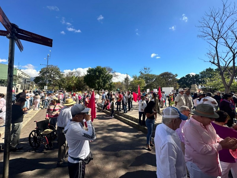 Da inicio Marcha por Nuestra Democracia en Oaxaca