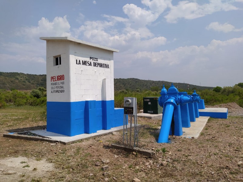 Da OOMAPAS  mantenimiento a pozos y tanques de agua