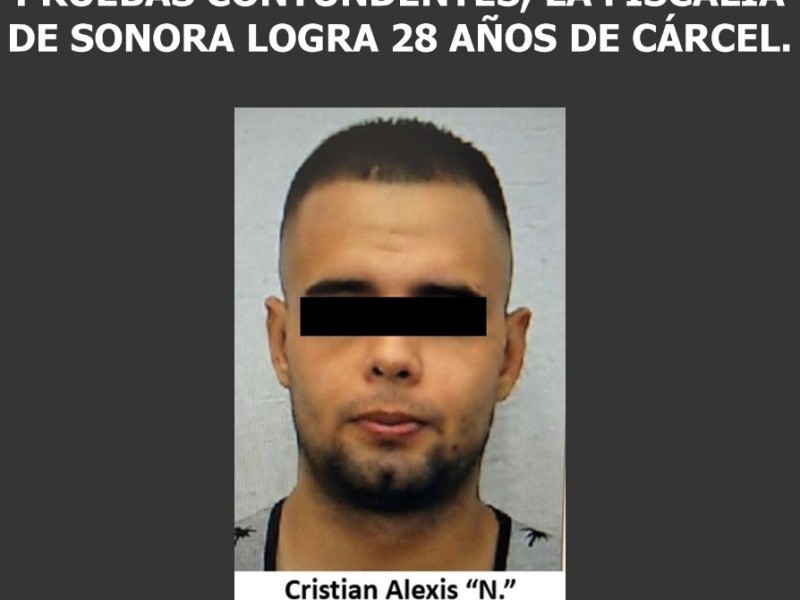 Dan 28 años de cárcel a homicida de Cajeme