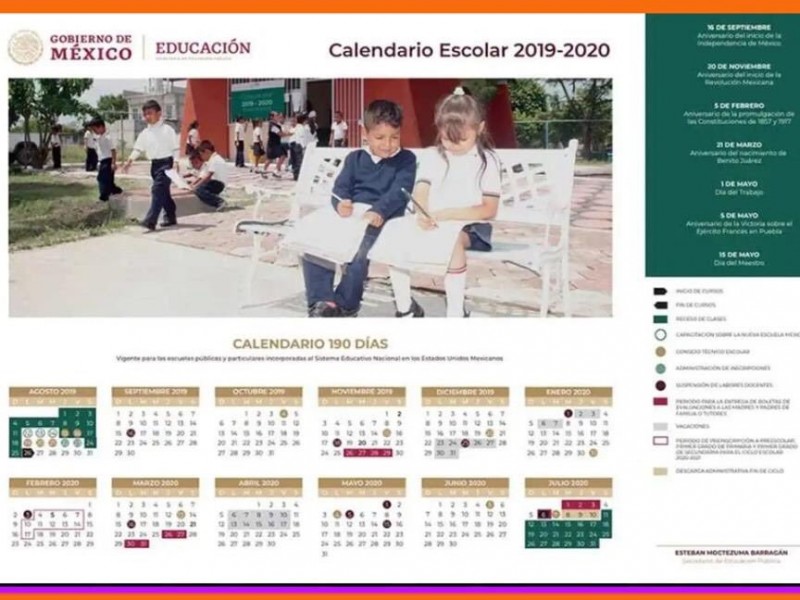 Dan a conocer calendario oficial de ciclo 2019-2020
