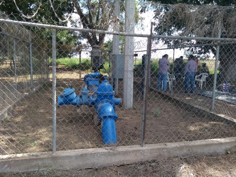 Dan agua a San Ignacio Río Muerto