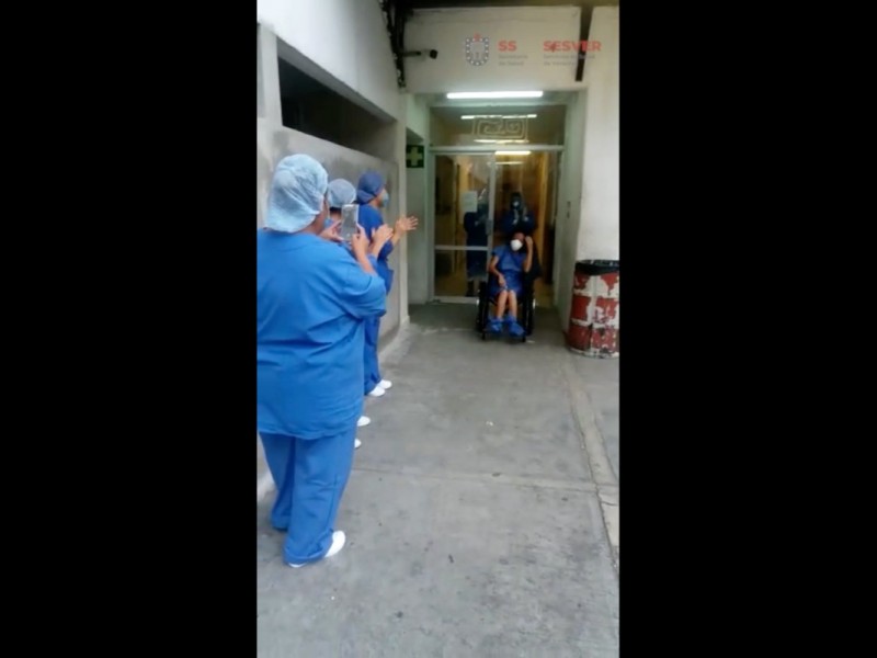 Dan alta a pacientes recuperados de covid, en Río Blanco