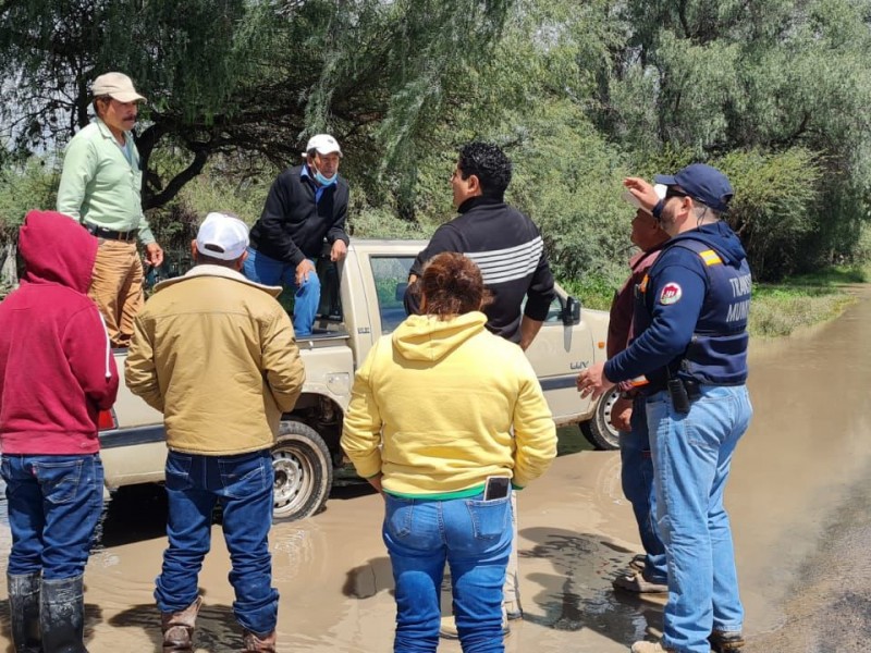 Dan auxilio a familias damnificadas San Luis de la Paz